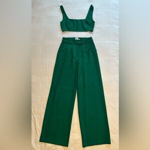 Princess Polly Huxley Set Green